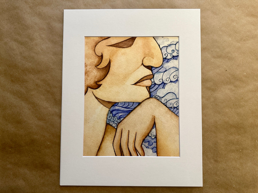 FINE ART PRINT: ‘Odysseus’ Fine Art Print in White Matte (Available Sizes: 8x10, 11x14, 16x20)