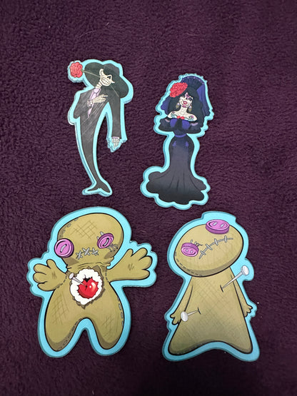 STICKER PACK: Voodoo Bayou | 4-Pack