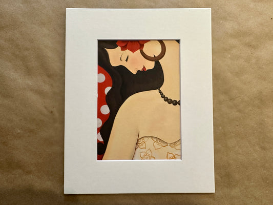 Latin Madonna Print w/ Matte