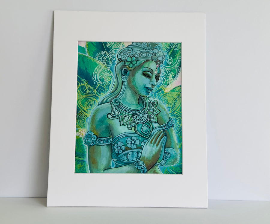 FINE ART PRINT: ‘Her Purity Protects You’ Fine Art Print in White Matte (8x10, 11x14, 16x20)