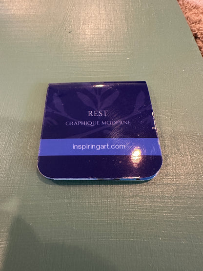 MAGNETIC BOOKMARK: 'Rest' Fine Art Painting