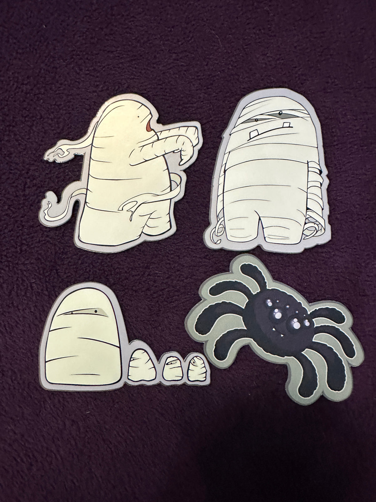 STICKER PACK: Mysterious Crypt 4-Pack
