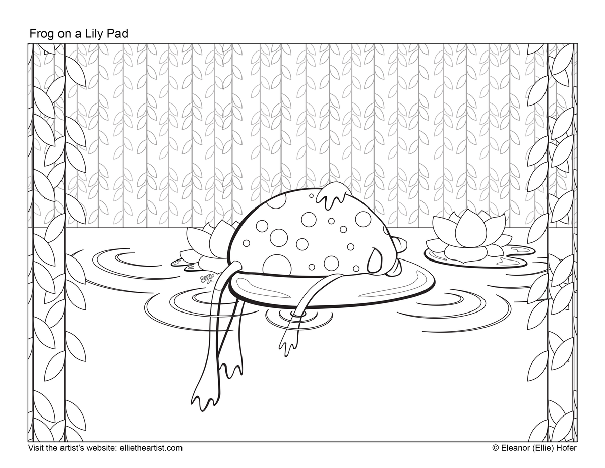 Printable Cartoon Art Coloring Book | 44 Kids Coloring Pages Digital Download