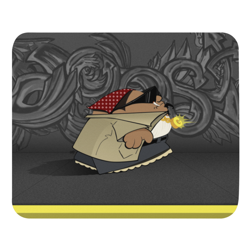 G Dawg mouse pad from the Street Smarts Collection