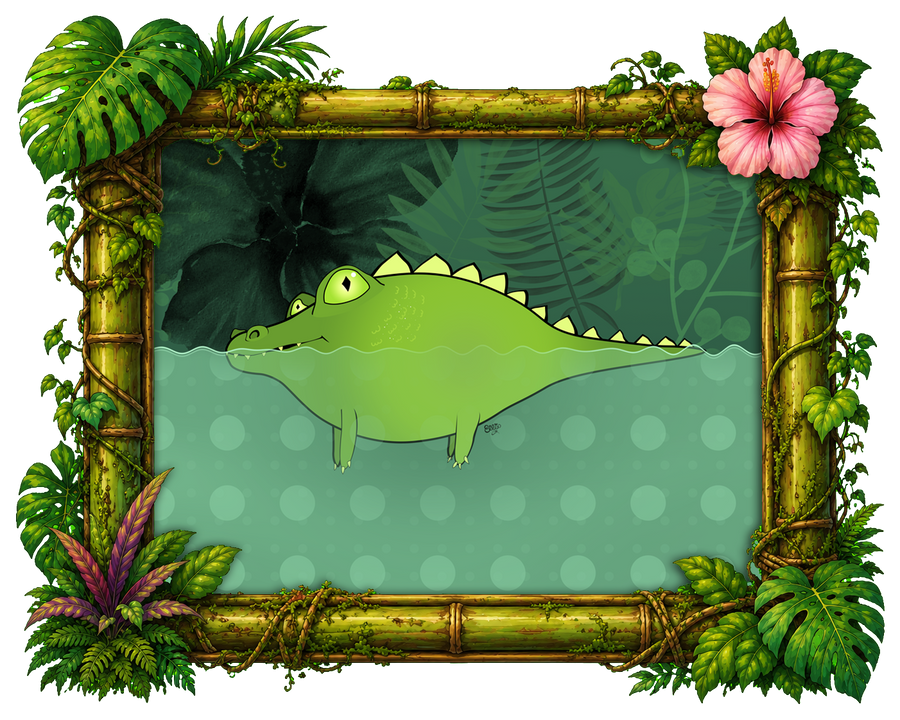 Gator in the Swamp