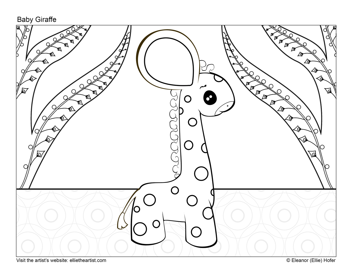 Printable Cartoon Art Coloring Book | 44 Kids Coloring Pages Digital Download