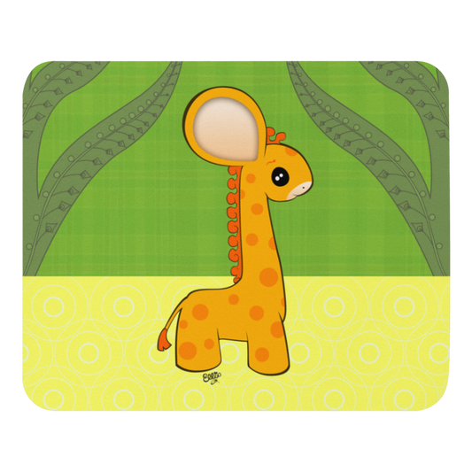 Baby Giraffe mouse pad from the African Savanna Collection
