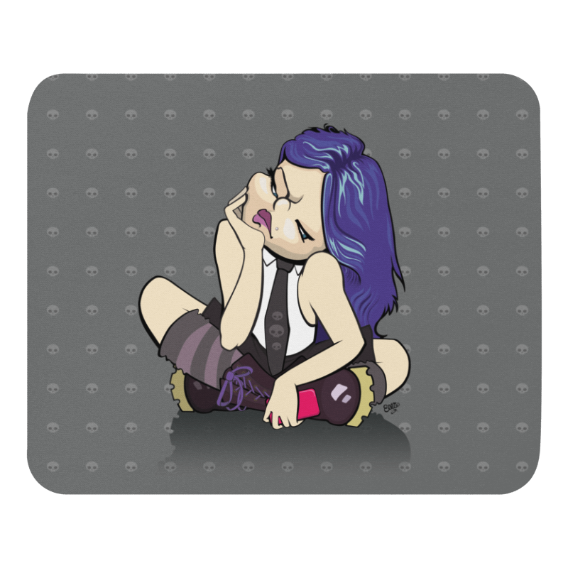Goth Girl mouse pad from the Street Smarts Collection