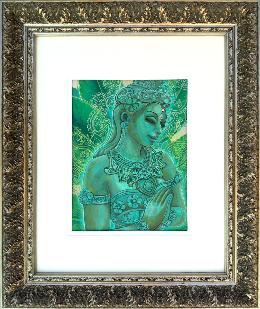 ORIGINAL PAINTING: 'Her Purity Protects You' Fine Art Painting