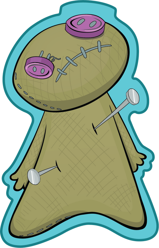 STICKER: Voodoo Doll