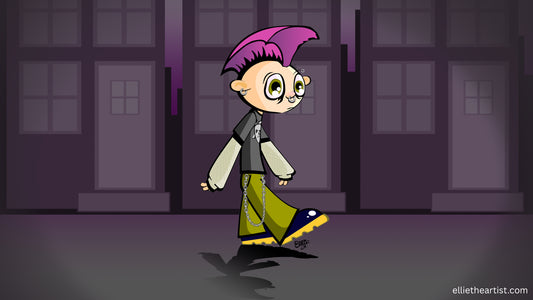 FREE Punk Kid Desktop Wallpaper (Digital Download)