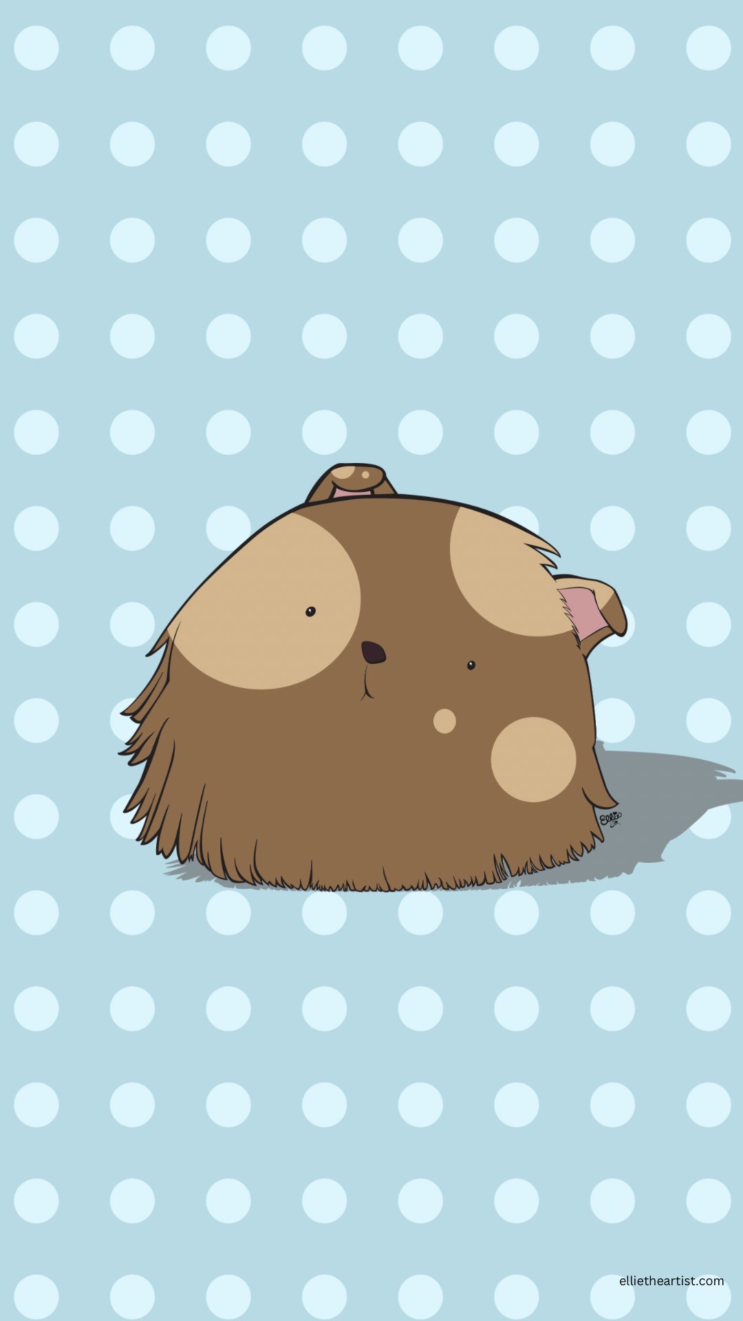 FREE Guinea Pig Phone Wallpaper (Digital Download)
