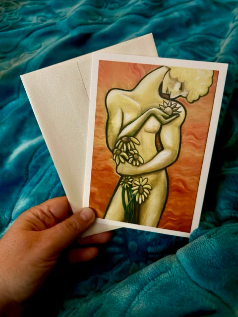 GREETING CARD: 'Apollo' Fine Art Painting