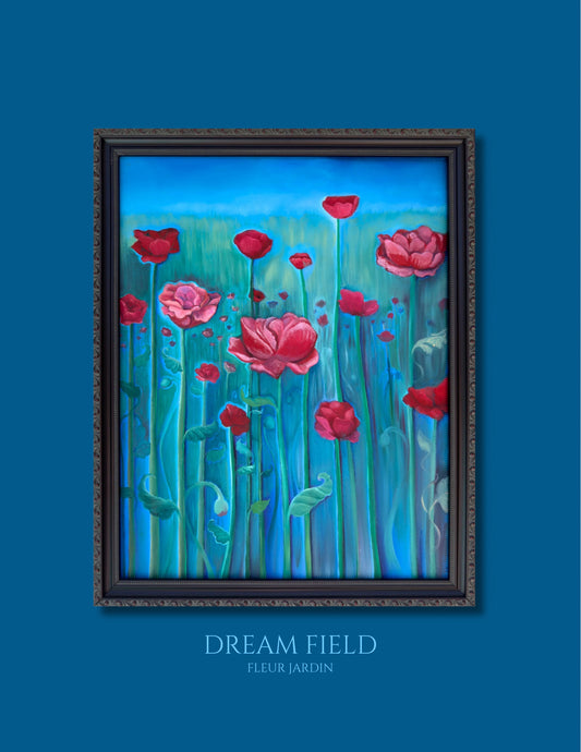 GREETING CARD: 'Dream Field' Greeting Card on Fine Art Paper with Envelope (5x7in.)