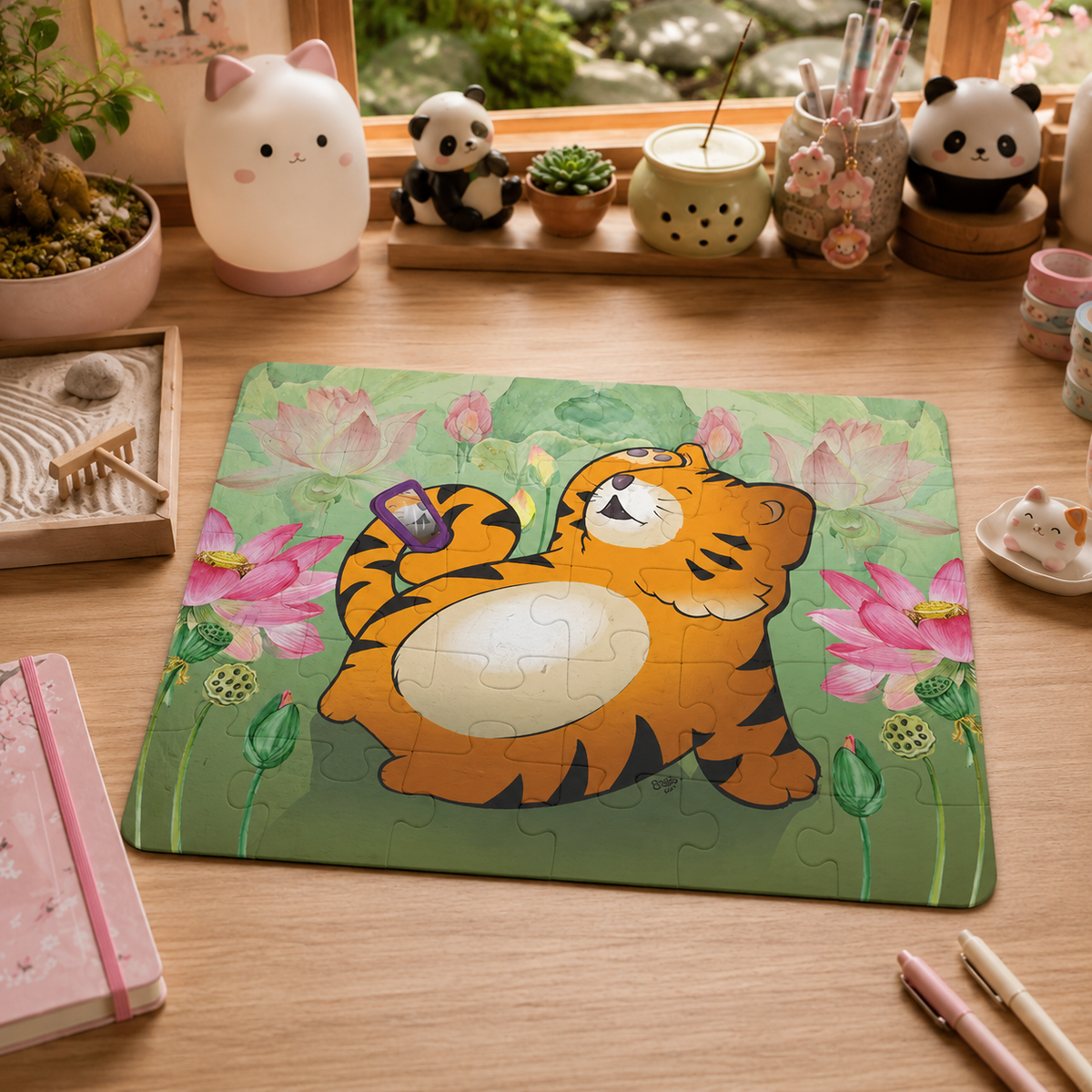 INSTA TIGER Cartoon Kids Puzzle (30 Piece) - Fun Learning Activity Gift for Kids