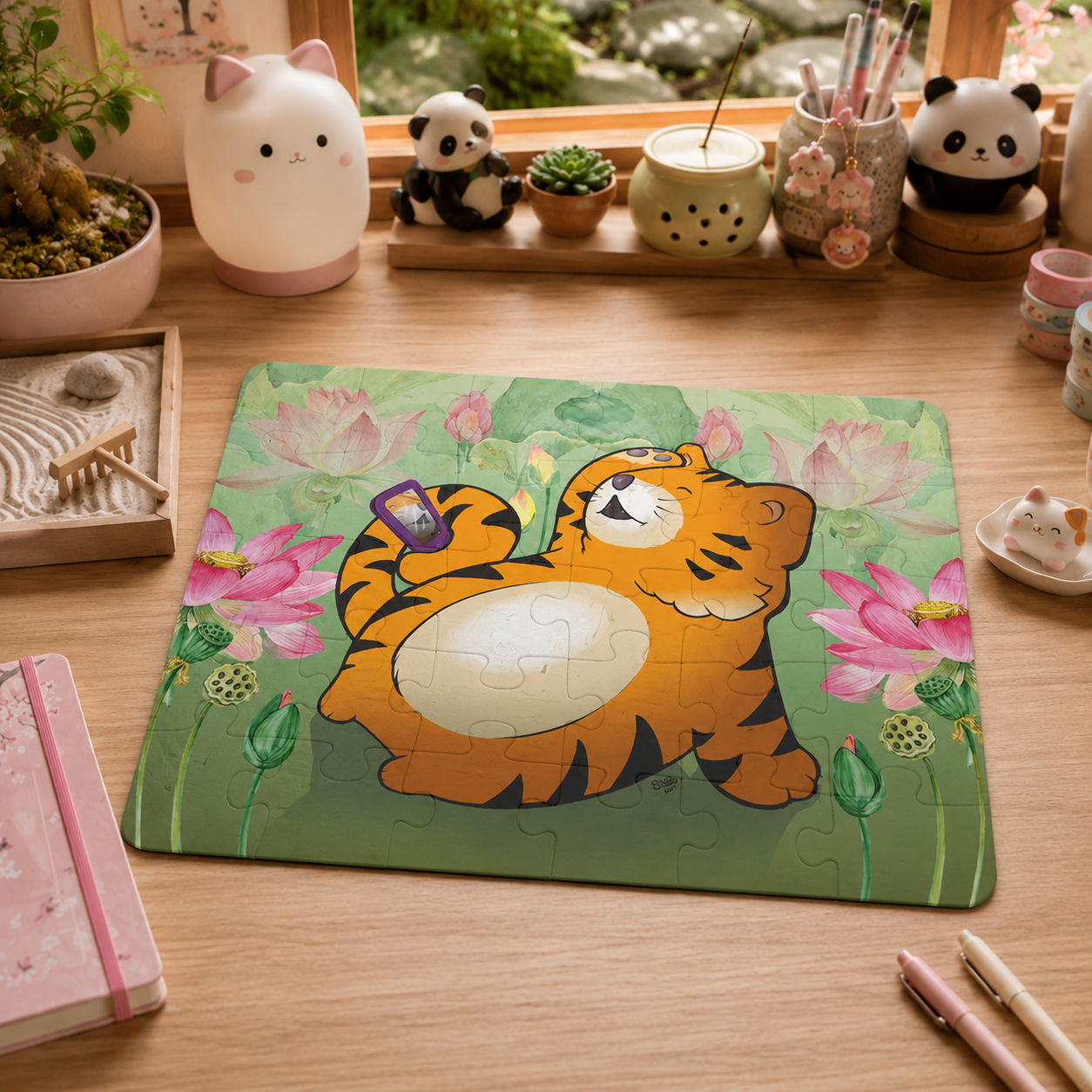 INSTA TIGER Cartoon Kids Puzzle (30 Piece) - Fun Learning Activity Gift for Kids