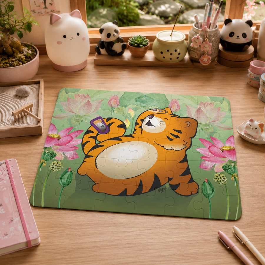 INSTA TIGER Cartoon Kids Puzzle (30 Piece) - Fun Learning Activity Gift for Kids