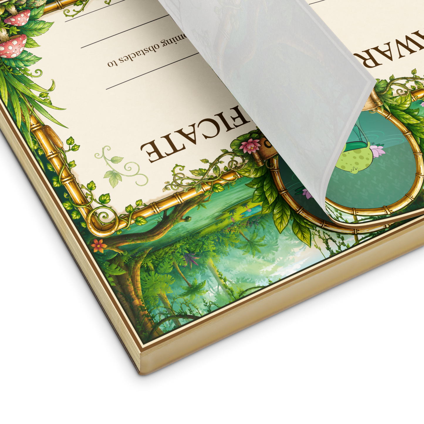Jungle Swamp Reward Certificate Pad | Kids Award Certificates