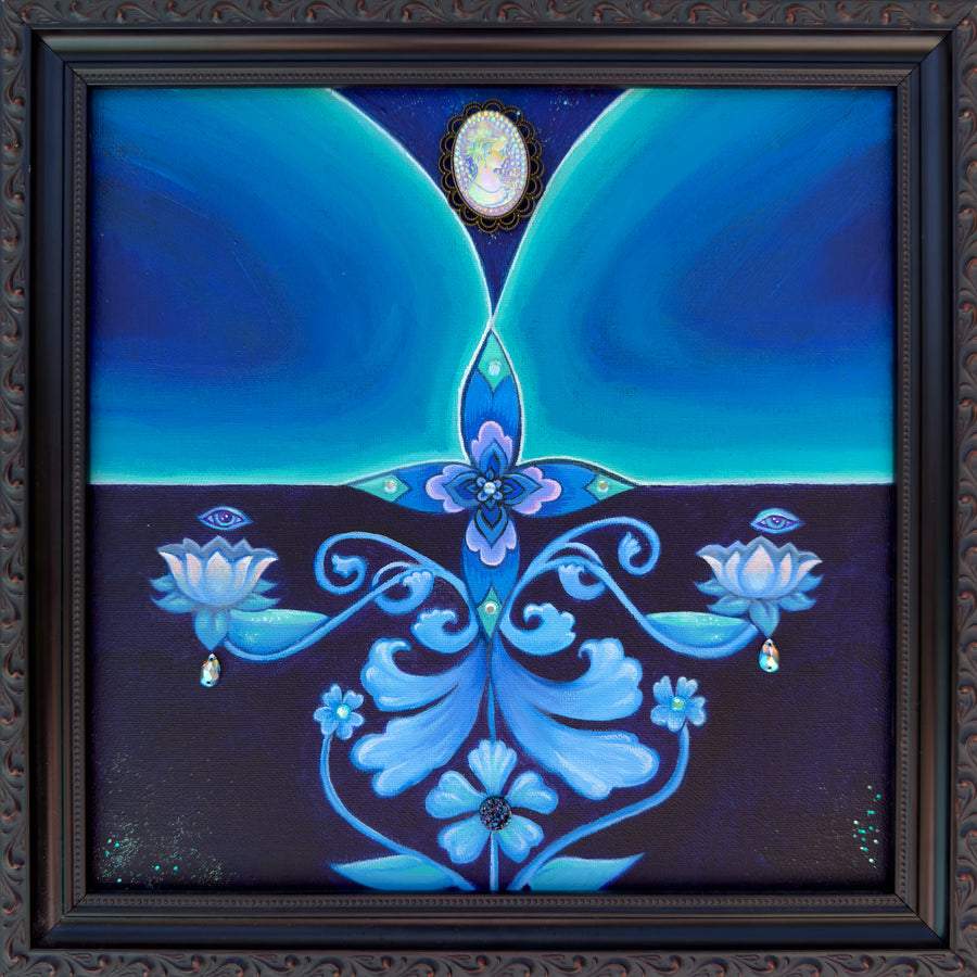 ORIGINAL PAINTING: 'Sacred Pools of Balance' Fine Art Painting
