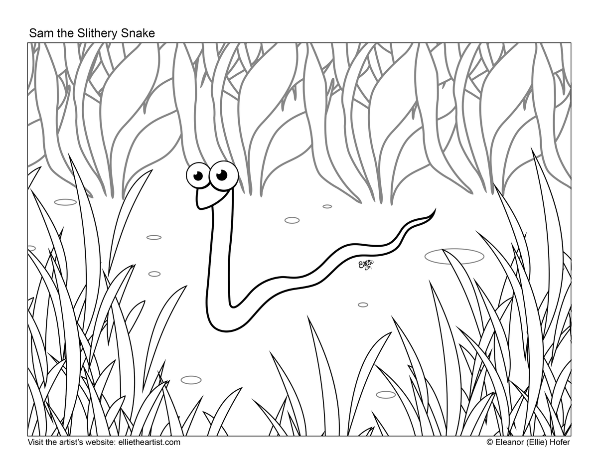 Printable Cartoon Art Coloring Book | 44 Kids Coloring Pages Digital Download