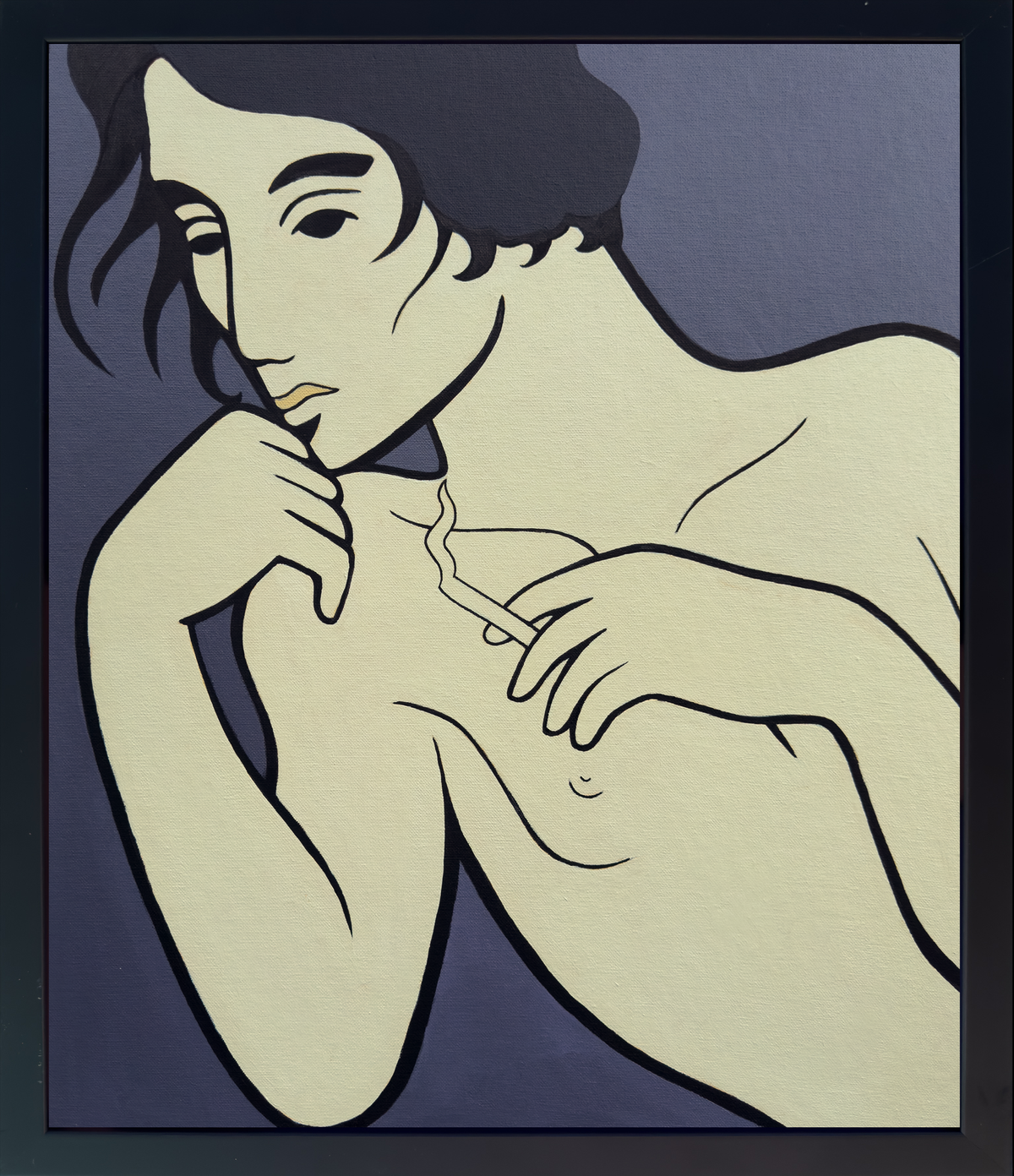 The Thinker Original Painting