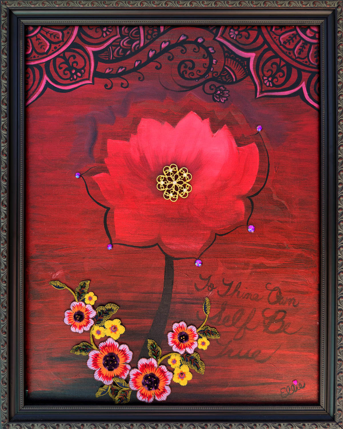 'To Thine Own Self Be True' Fine Art Painting