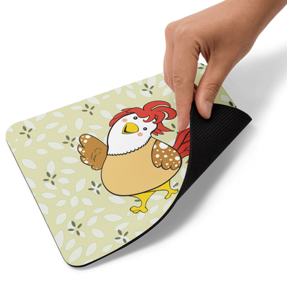 Friendly Chicken | Mousepad | Farm and Country Collection