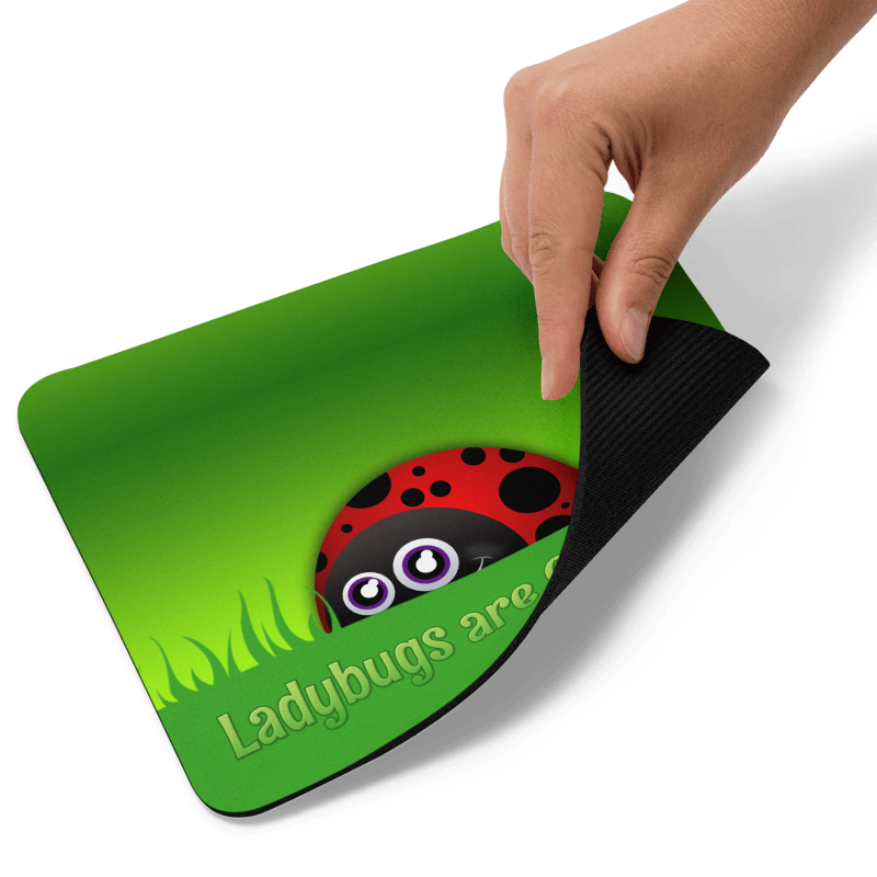 Ladybugs are Good Luck | Mousepad | In the Garden Collection
