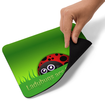 Ladybugs are Good Luck | Mousepad | In the Garden Collection