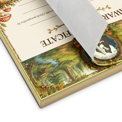 Forest Friends Reward Certificate Pad | Kids Award Certificates
