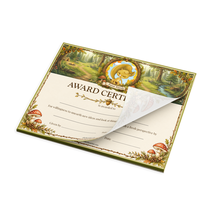 Forest Friends Reward Certificate Pad | Kids Award Certificates