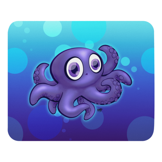 Baby Octopus mouse pad from the Ocean Explorer Collection