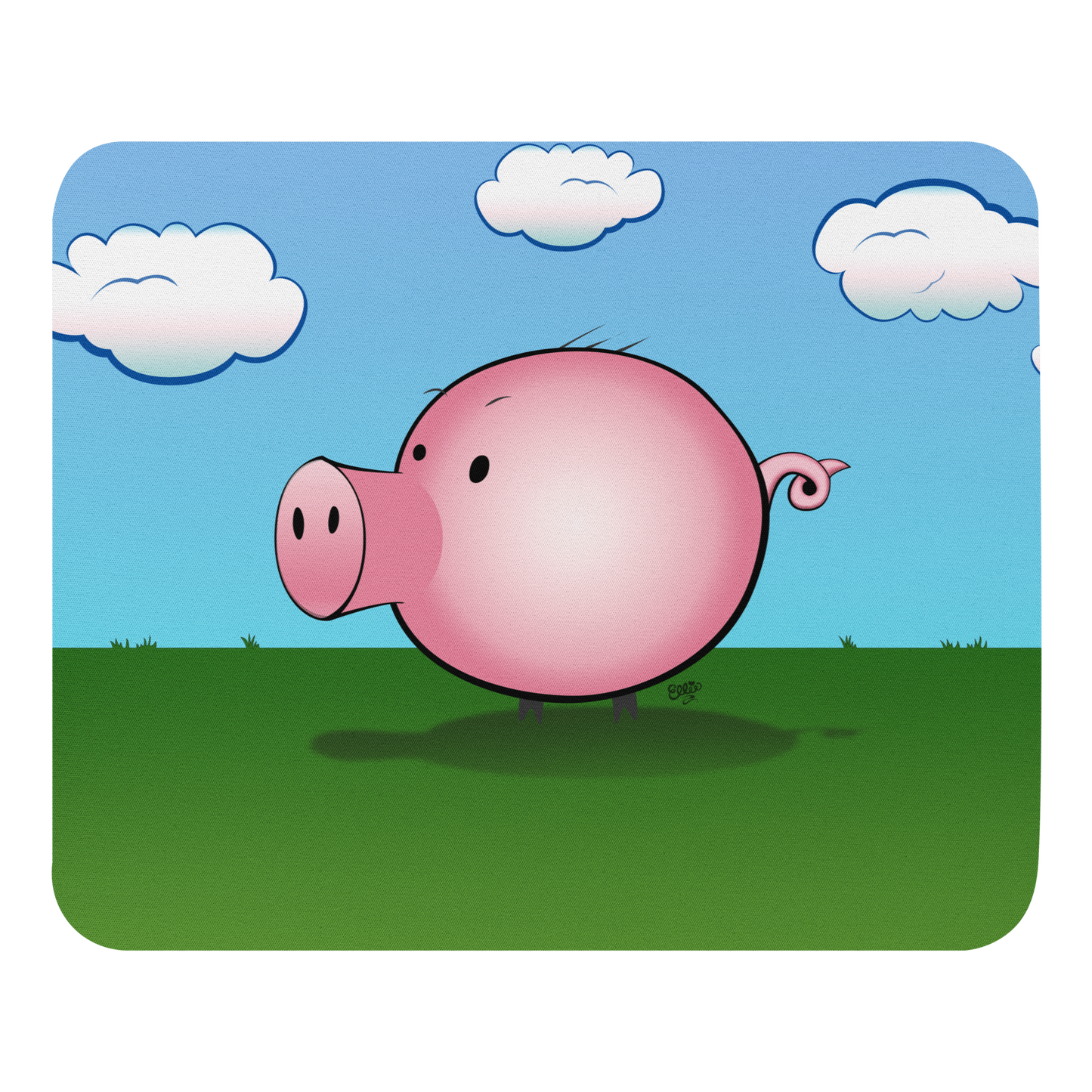Moogy the Pig mouse pad from the Farm and Country Collection