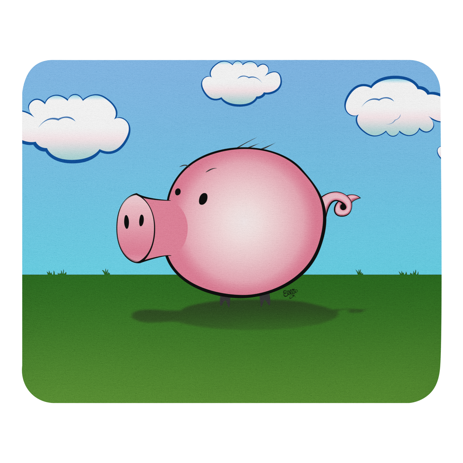 Moogy the Pig mouse pad from the Farm and Country Collection