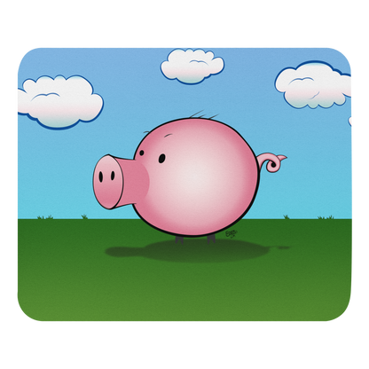 Moogy the Pig mouse pad from the Farm and Country Collection