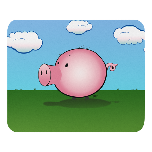 Moogy the Pig mouse pad from the Farm and Country Collection