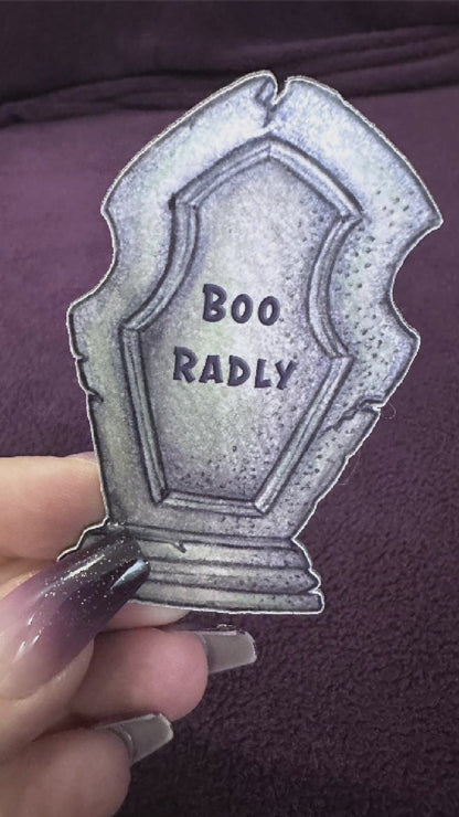 MAGNET: Tombstone for Boo Radley