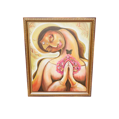 'Butterfly Madonna' Fine Art Painting