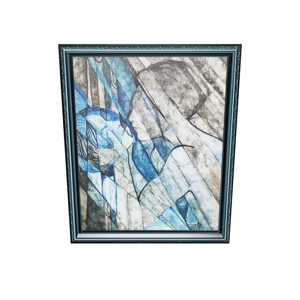 'The Kiss' Fine Art Painting