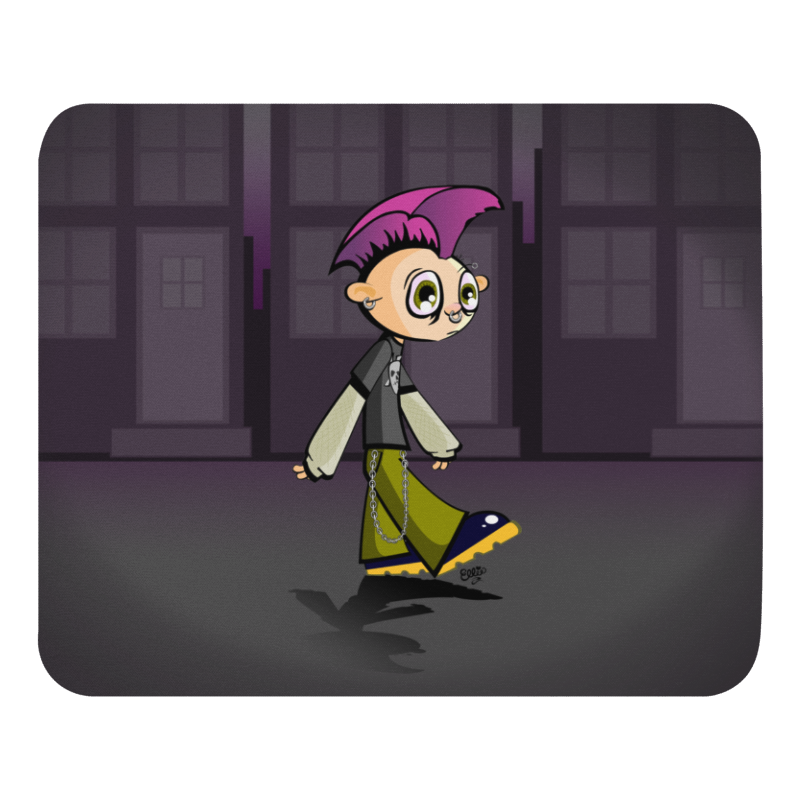 Punk Kid mouse pad from the Street Smarts Collection