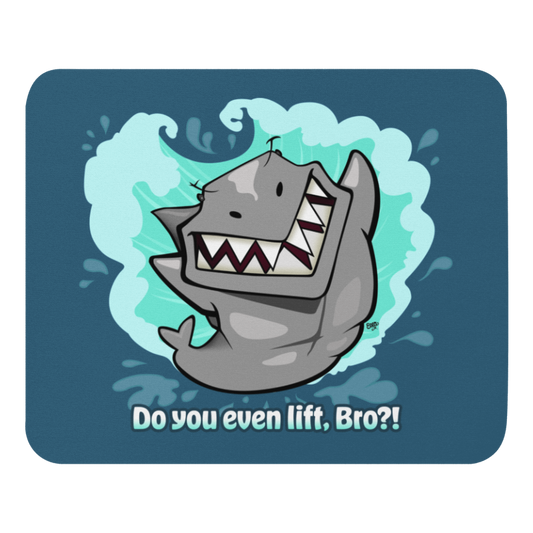Buff Shark mouse pad from the Ocean Explorer Collection