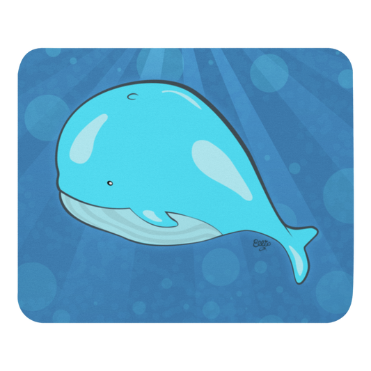 Dale the Whale mouse pad from the Ocean Explorer Collection